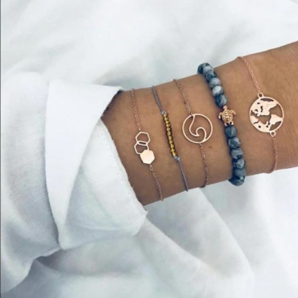Earth Bracelet Set